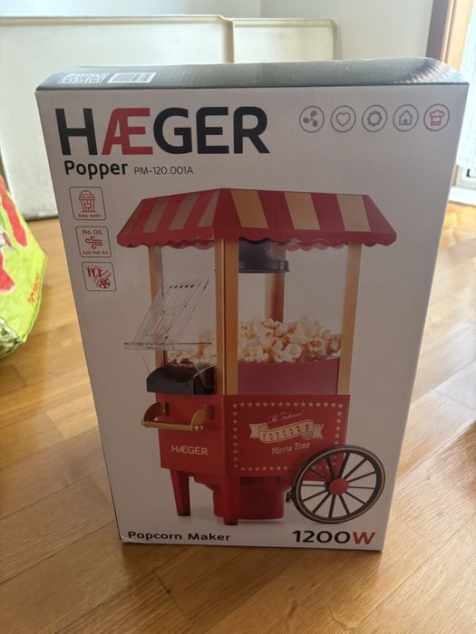 Máquina de pipocas HAEGER