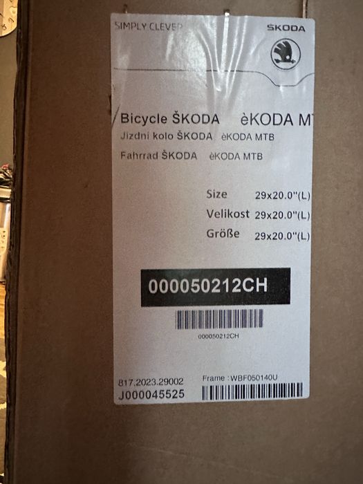 Rower Skoda MTB nowy