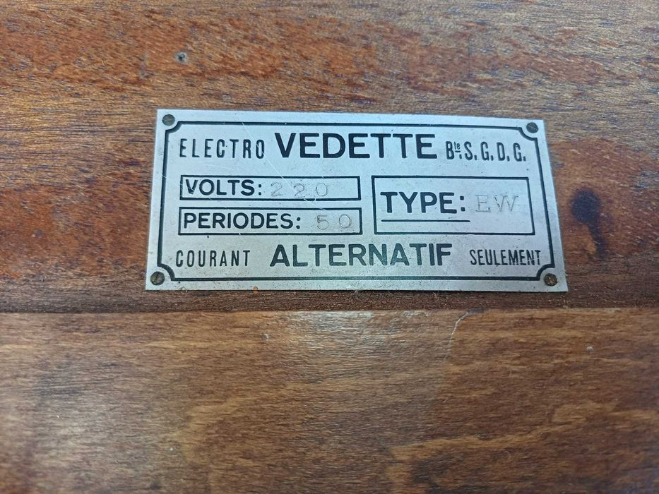 Relógio eléctrico de parede – ELECTRO VEDETTE