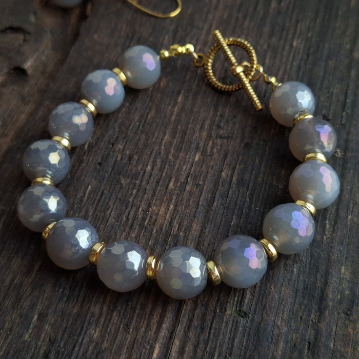 Bransoletka z kamieni naturalnych handmade