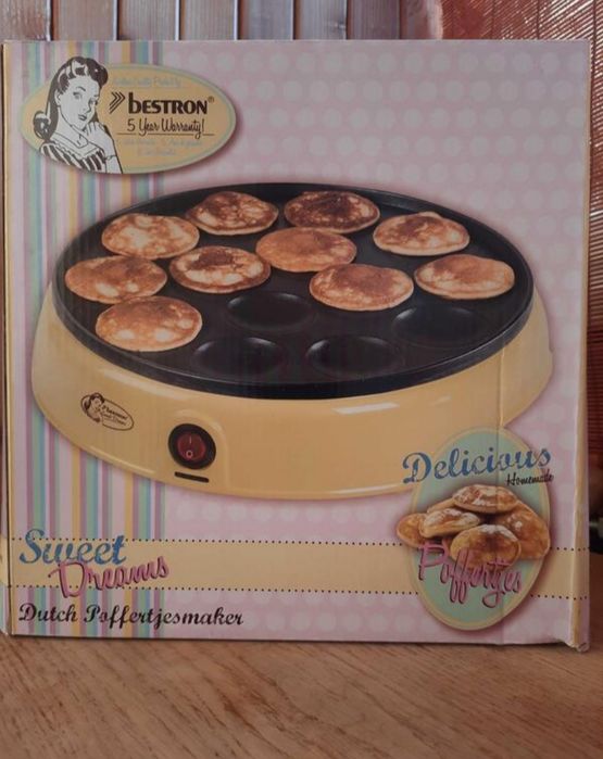 Апарат для випічки bestron poffertjes maker