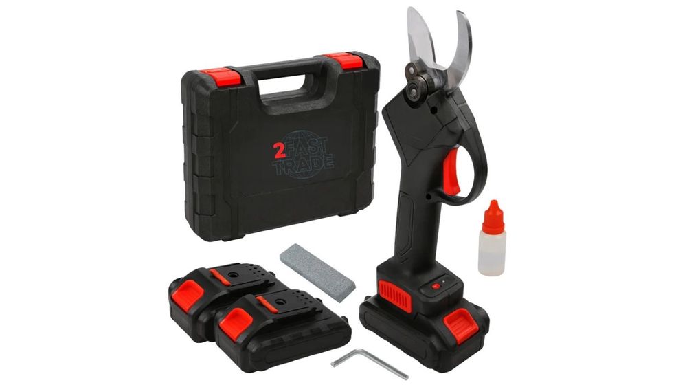 Sekator akumulatorowy elektryczny bateria walizka cięcie gałęzi 35mm