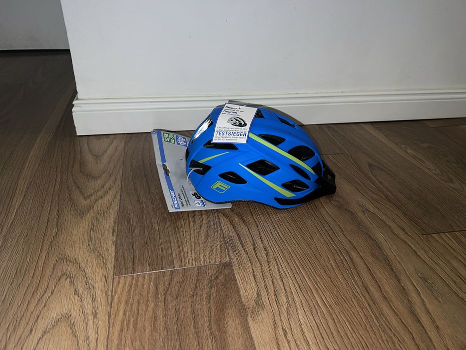 Kask Rowerowy Regulowany Fischer Urban Montis 52-59 s/m niebieski