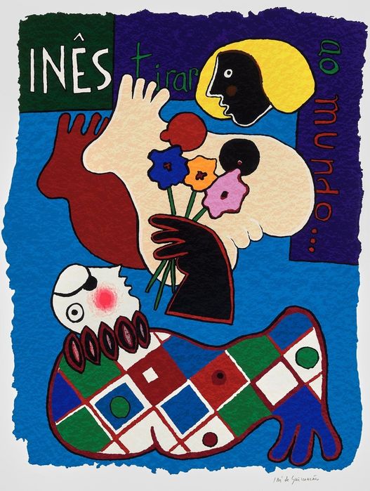 José de Guimarães - serigrafia