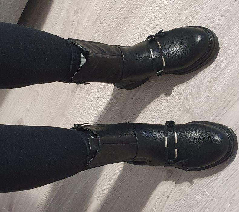 Sztyblety na platformie  Botki  roz.38