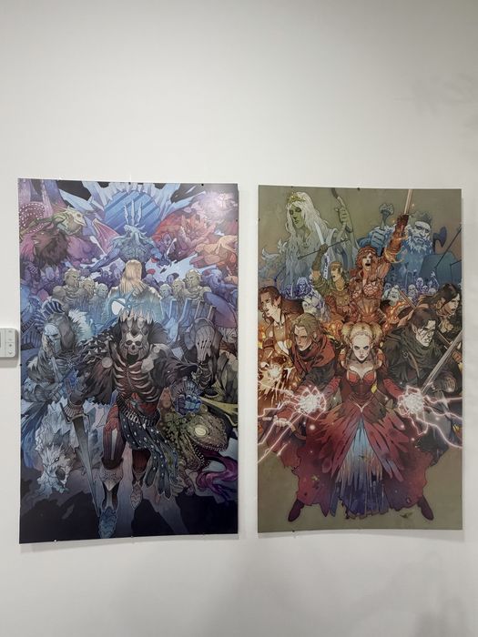 Plakat Wiedźmin 3 Dziki Gon + antyrama