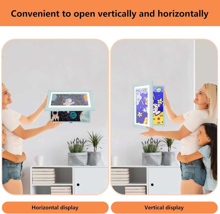 851 Sztuczna ramka dla dzieci z otworem z przodu, wymienna