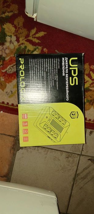 Продам  ИБП Prologix 650 (PLP650VA8LED)  новый
