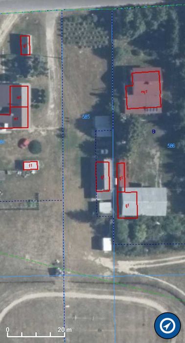 Działka siedliskowa i rolna 2,5ha gm. Puchaczów