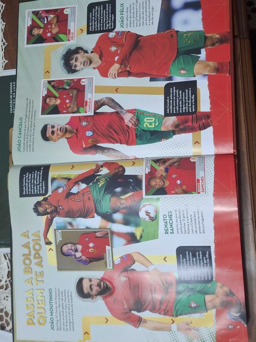 Cromos Portugal Fome de Vencer 2022