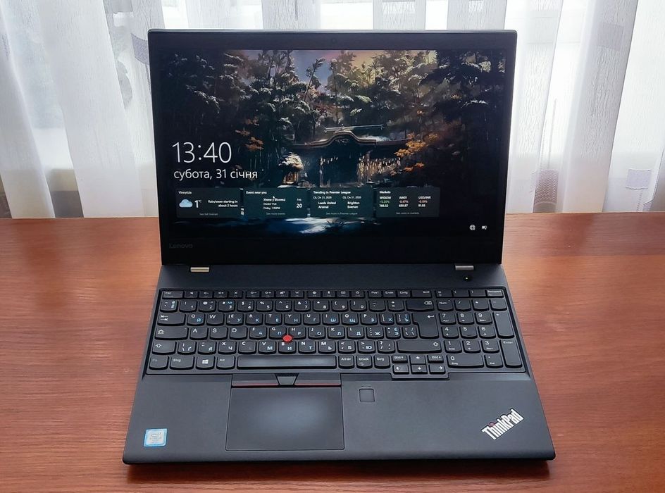 Lenovo Thinkpad t570, i7-7600U, RAM 16 gb, SSD 512 gb