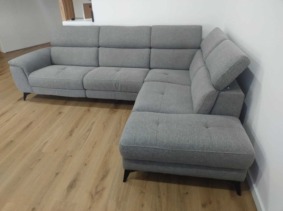 Sofá canto com motor usado