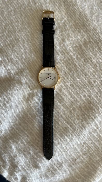 Relógio Longines Ouro 18K  4743.61.20 Elegante e Clássico L4.743.6