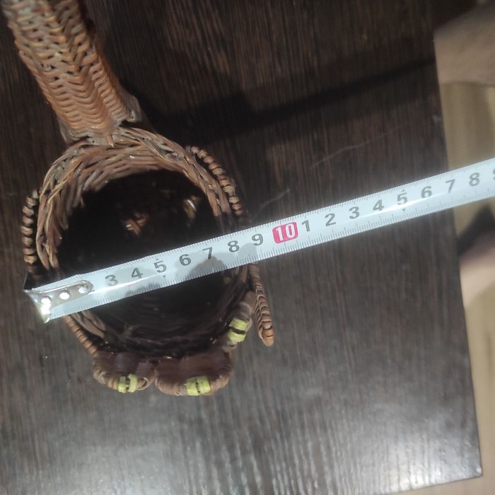 Цукерниця (конфетница) хлібниця качечка плетена