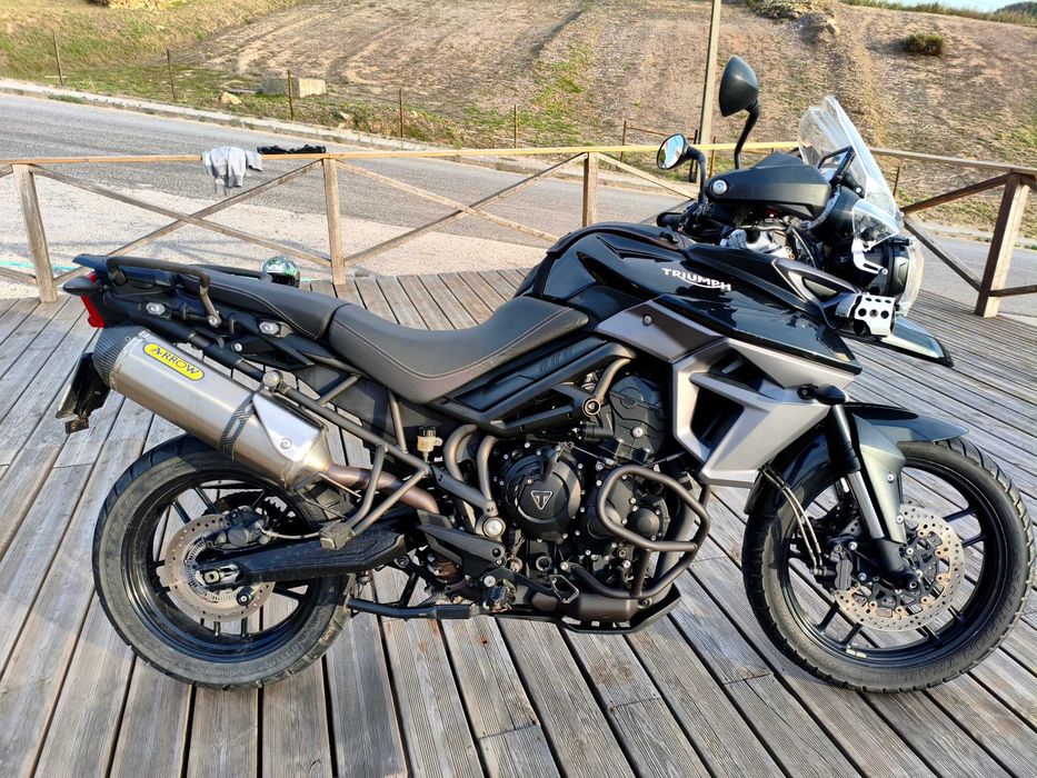 Triumph Tiger 800 XRx 2015 | 11.000 km | Packs Sport + Protection | Black Phantom