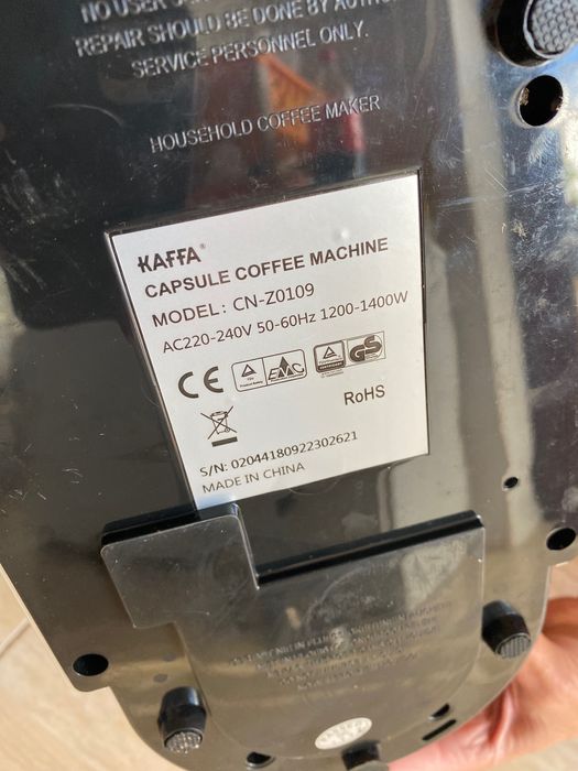 Máquina Café Auto Cino Cinza Kaffa