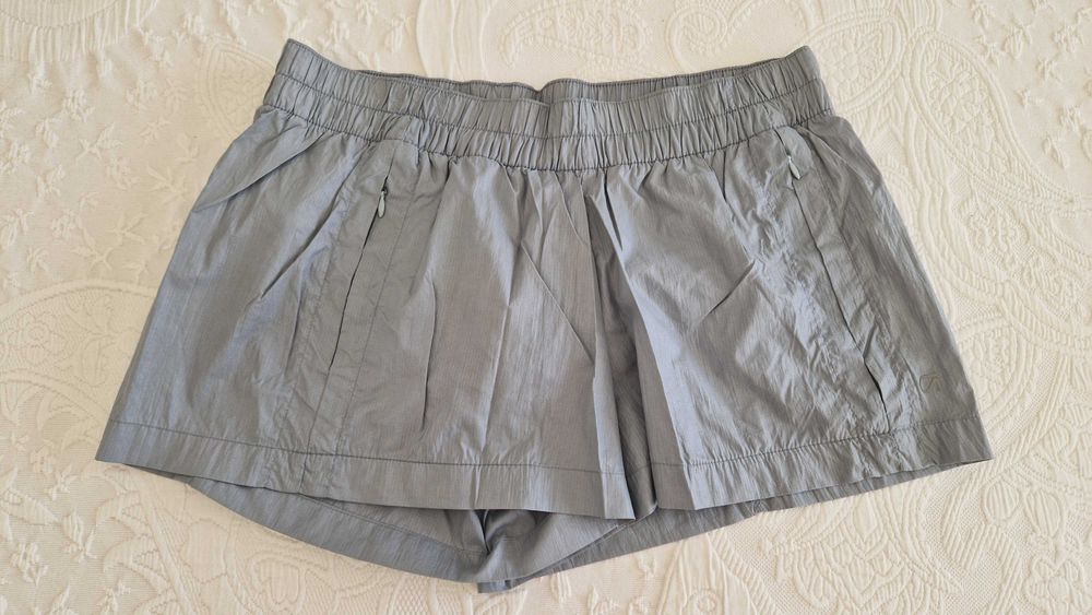 Calções Gap body fit, cinzentos, tamanho S