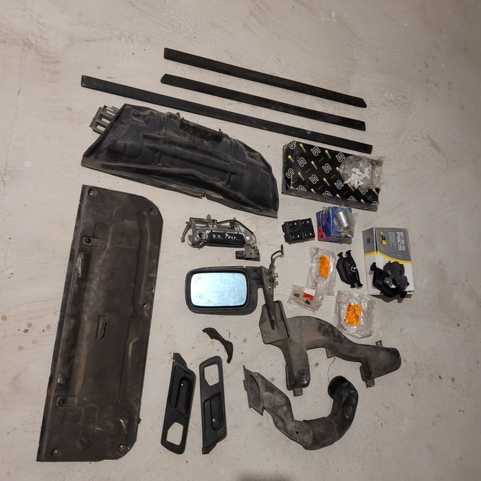 Зазапчасти на бмв е34, двери, бампер, ручки