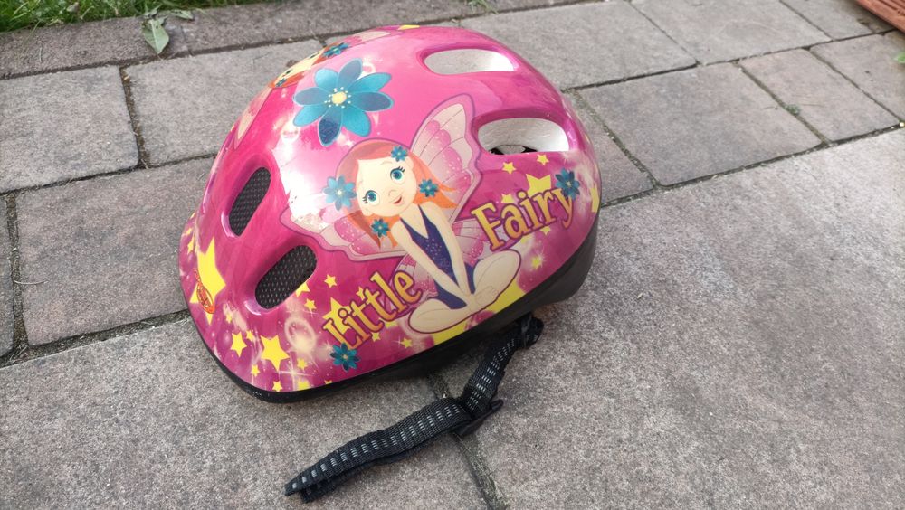 Kask rowerowy dla dziewczynki