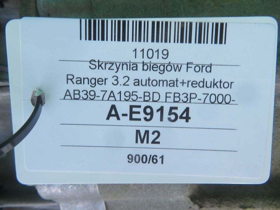 Ford Ranger 16r 3.2 tdci skrzynia biegów automat + reduktor