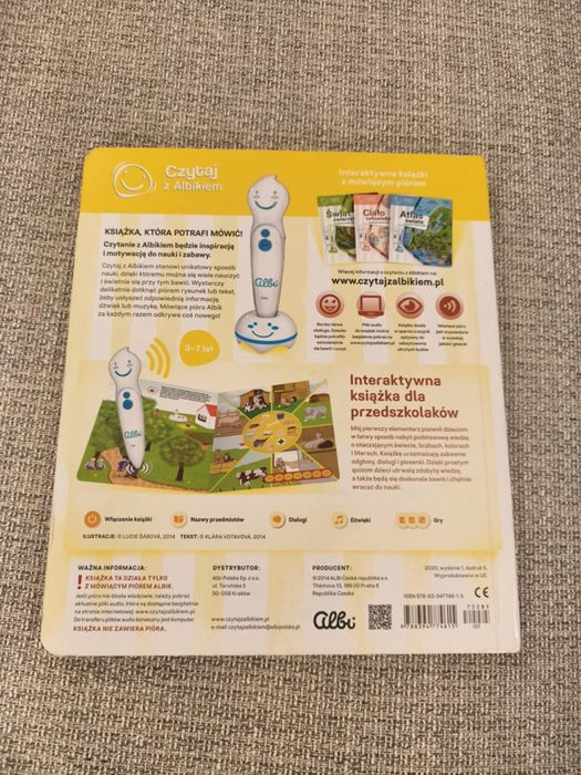 Mój pierwszy elementarz książka do pióra albik