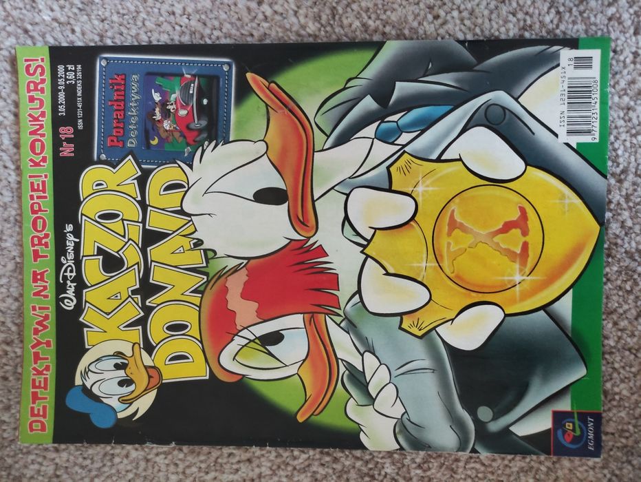 Komiksy Kaczor Donald nr 14,17,18