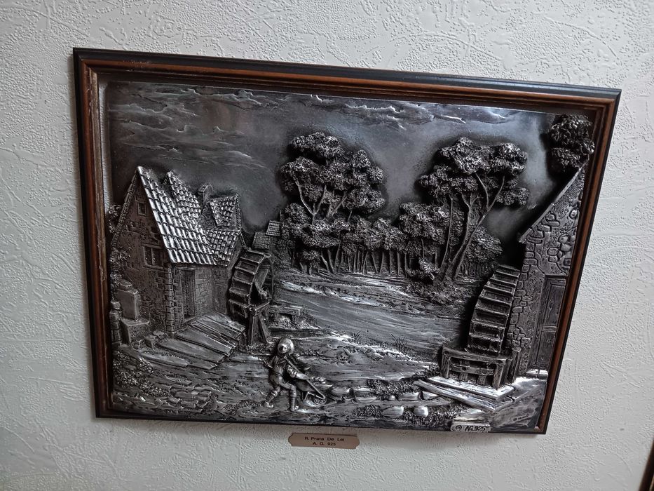 Quadros de prata laminada 925