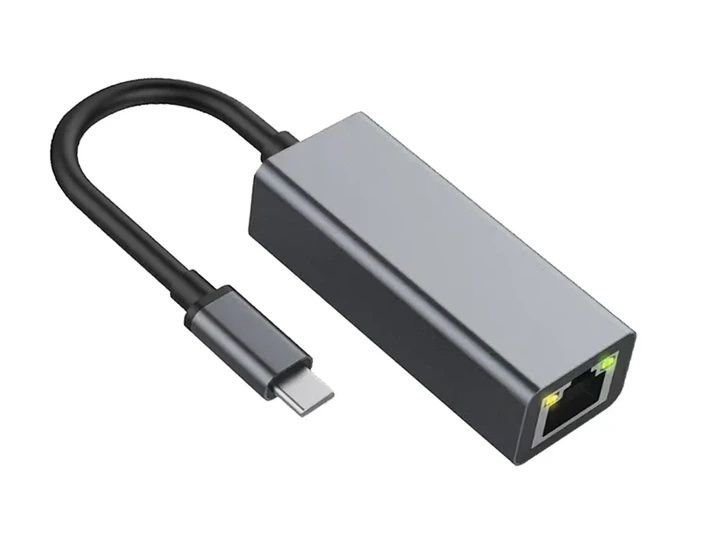 Адаптер для інтернету Type-c to RJ-45