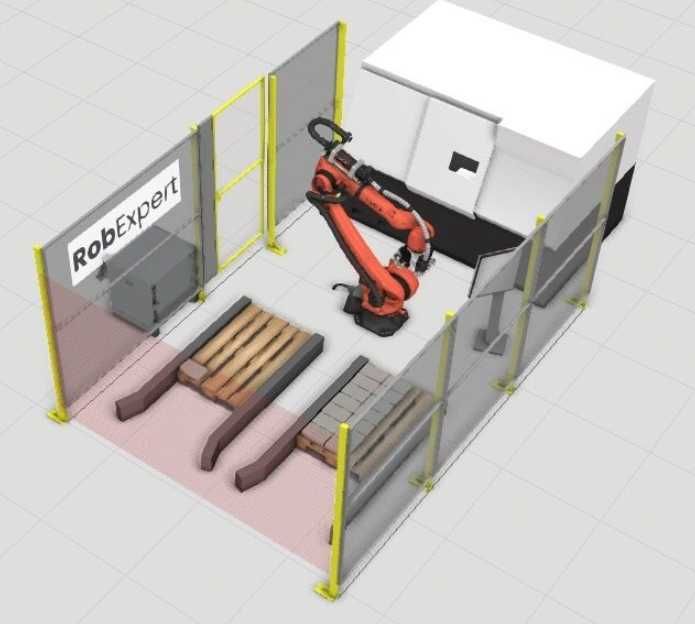 Kuka KR180 R2500 Quantec paletyzacja, handling Rob Expert