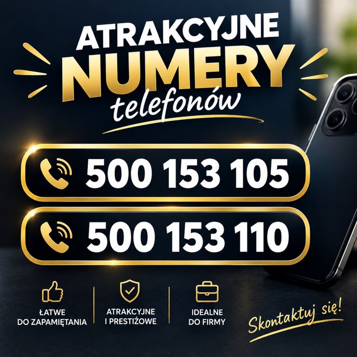 Złote numery sprzedam