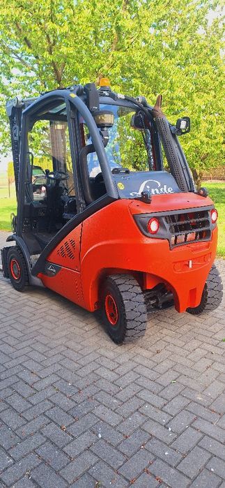 LINDE H25 z 2017r 4 sekcje, przesuw boczny wózek widłowy widlak nie toyota Jungheinrich