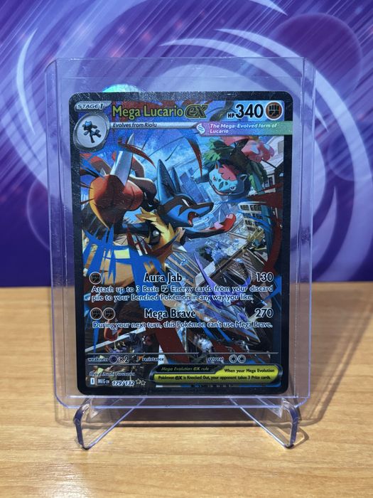 Mega lucario ex 179/132 mega evolutions