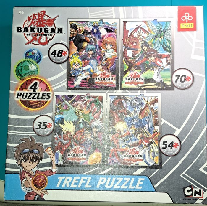 Пазли 4 в 1 Бакуган