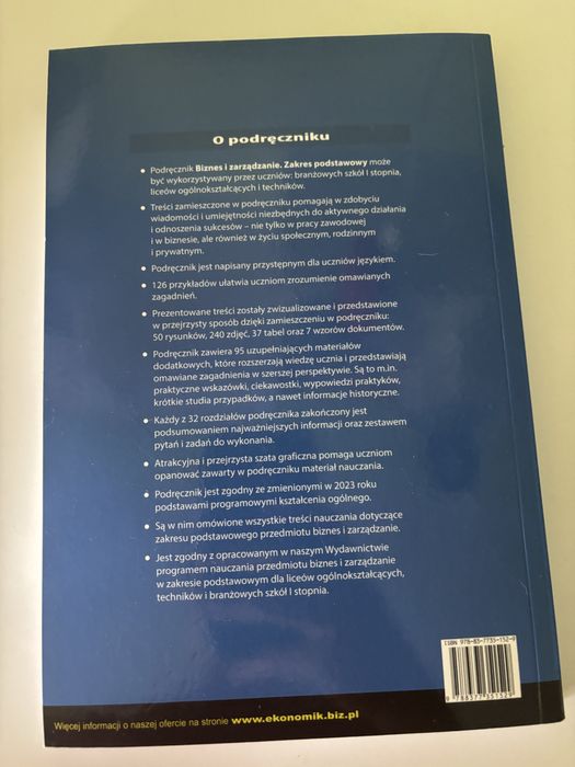 książka biznes i zarządzanie podstawa