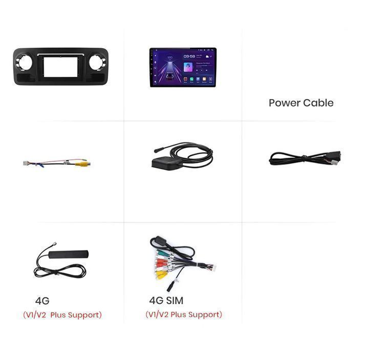 Mercedes Sprinter 2018–2022 – Radio Android 10.1" CarPlay