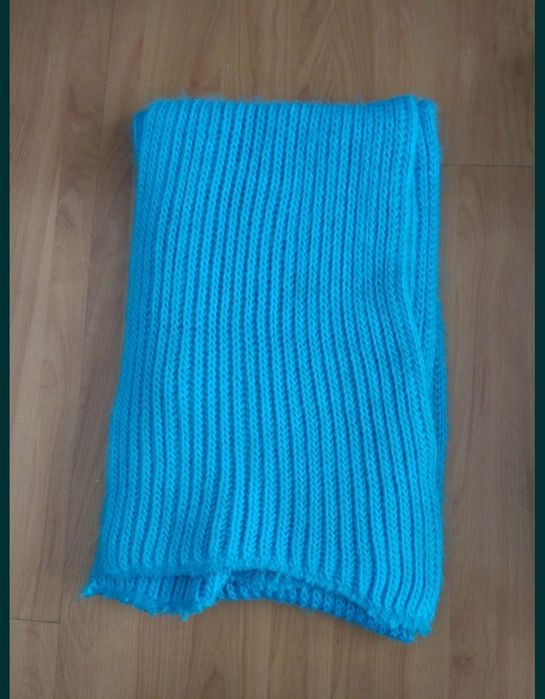 Cachecol castanho, azul, etc