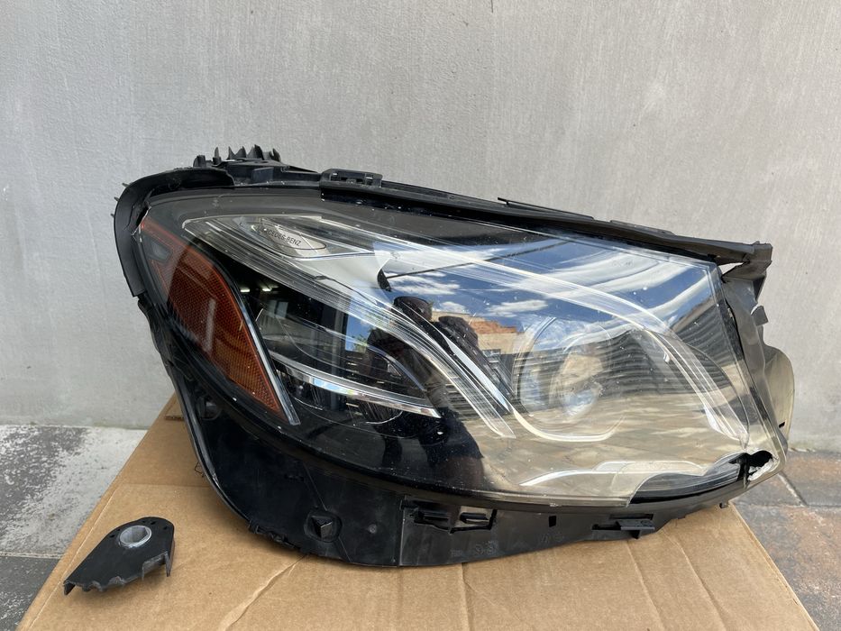 Фара Multibeam Mercedes W213 Е-Клас Оригінал Катафот Замок Трос Подіум
