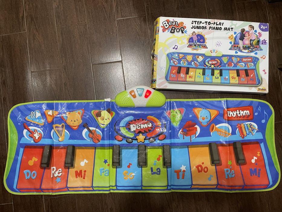 Развивающий музыкальный коврик-пианино/розвиваючий килимок
