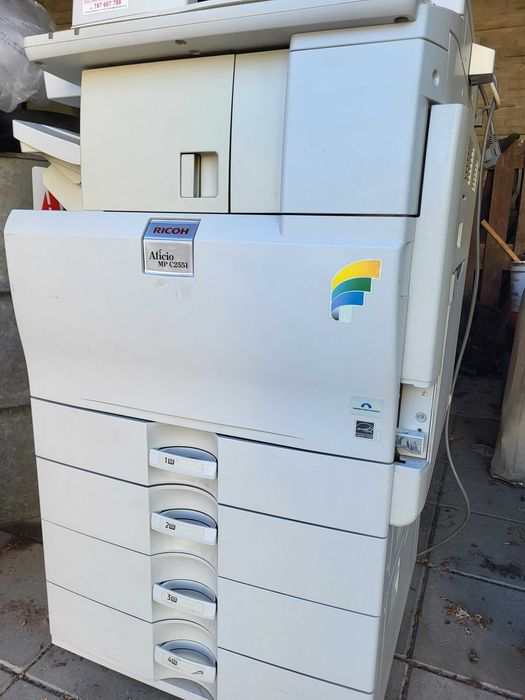 Kserokopiarka RICOH MP C2551 - sprawna - na części