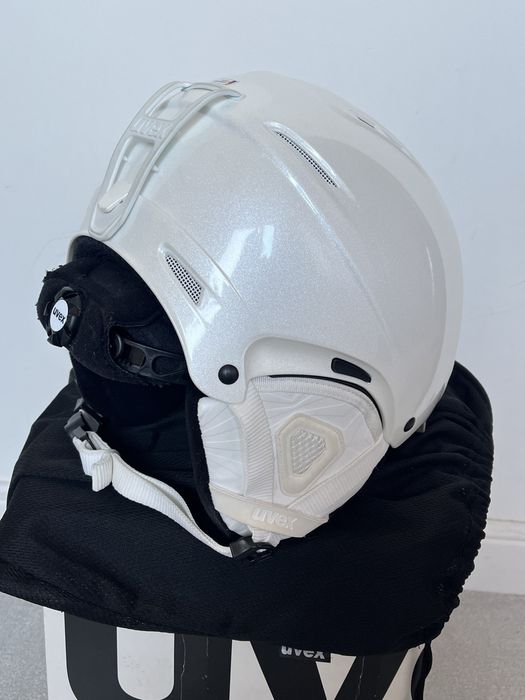 Uvex kask narciarski 52/55 i Smith google