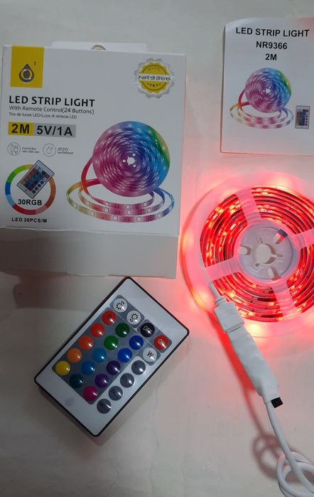 RGB LED Strips with Remote Control434199861867980802
