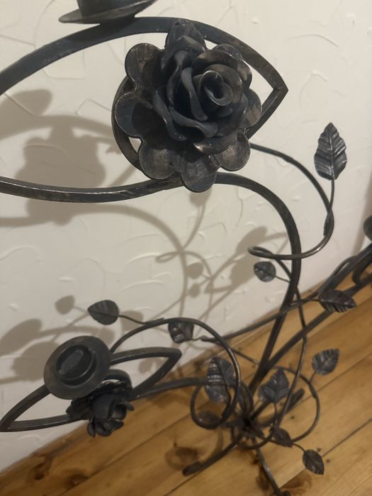 Duży świecznik vintage