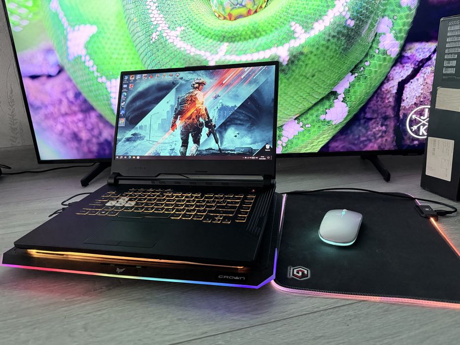 Ігровий ноутбук Asus ROG STRIX і5 GTX відео GeForce GTX  128 bit для геймерів< підсвітка, коробка