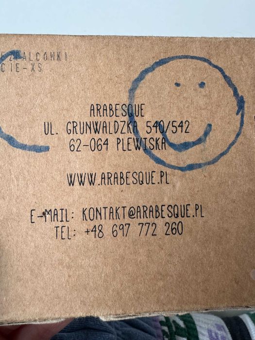 Bezpalcówki baletowe Arabesque – rozmiar XS