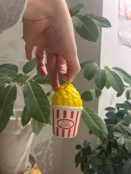 gniotek squishy w kształcie popcornu