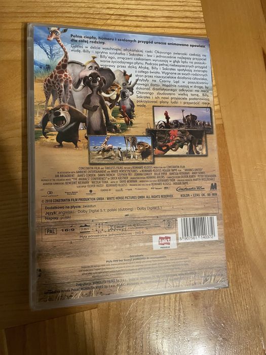 Film dvd Safari jeszcze zafoliowany