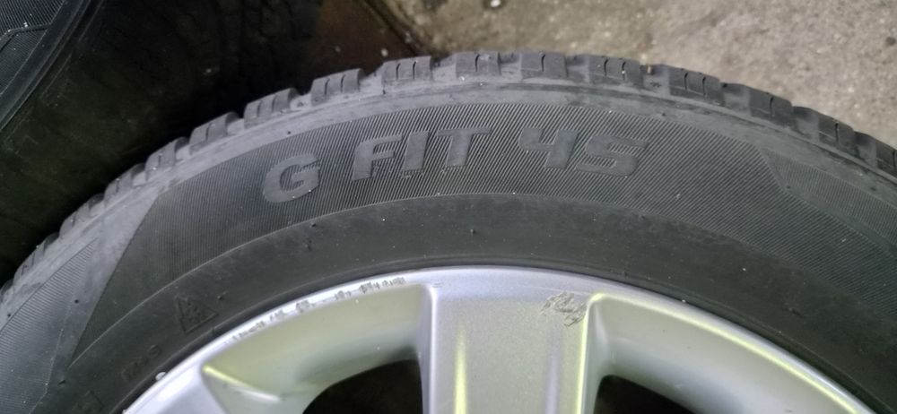 Alufelgi z oponami Mistubishi Colt 2011 15 cali 185/60r15