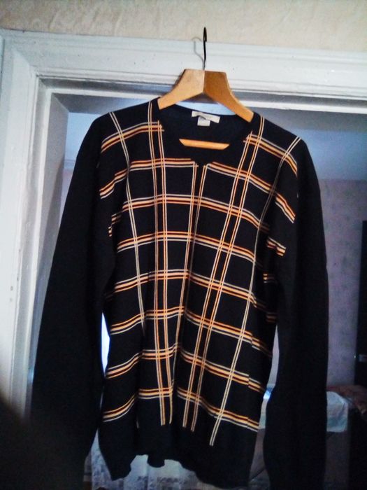 Мужской полувер темно синий