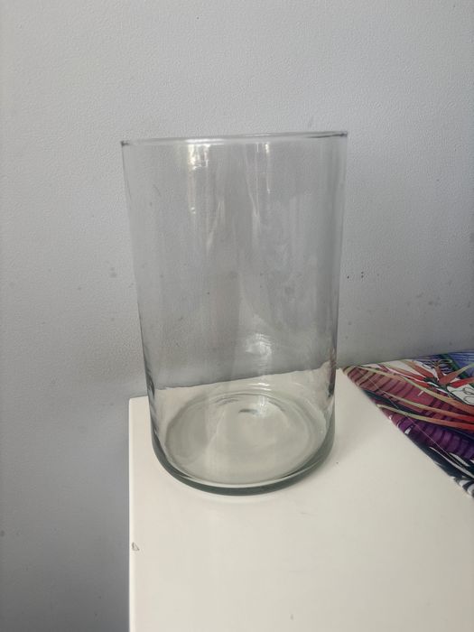 Wazon szklany cylinder