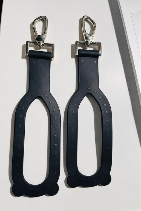 La Millou Zaczepy Mocujące do Wózka czarne Black Gold